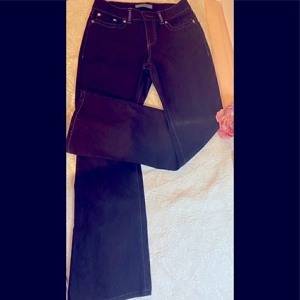 🎀 Nine West Boot Cut indigo Denim Jeans 6/27